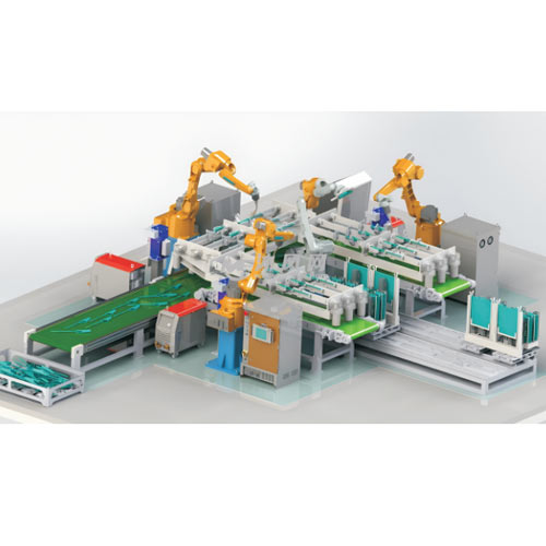 多关节机器人上下料系统